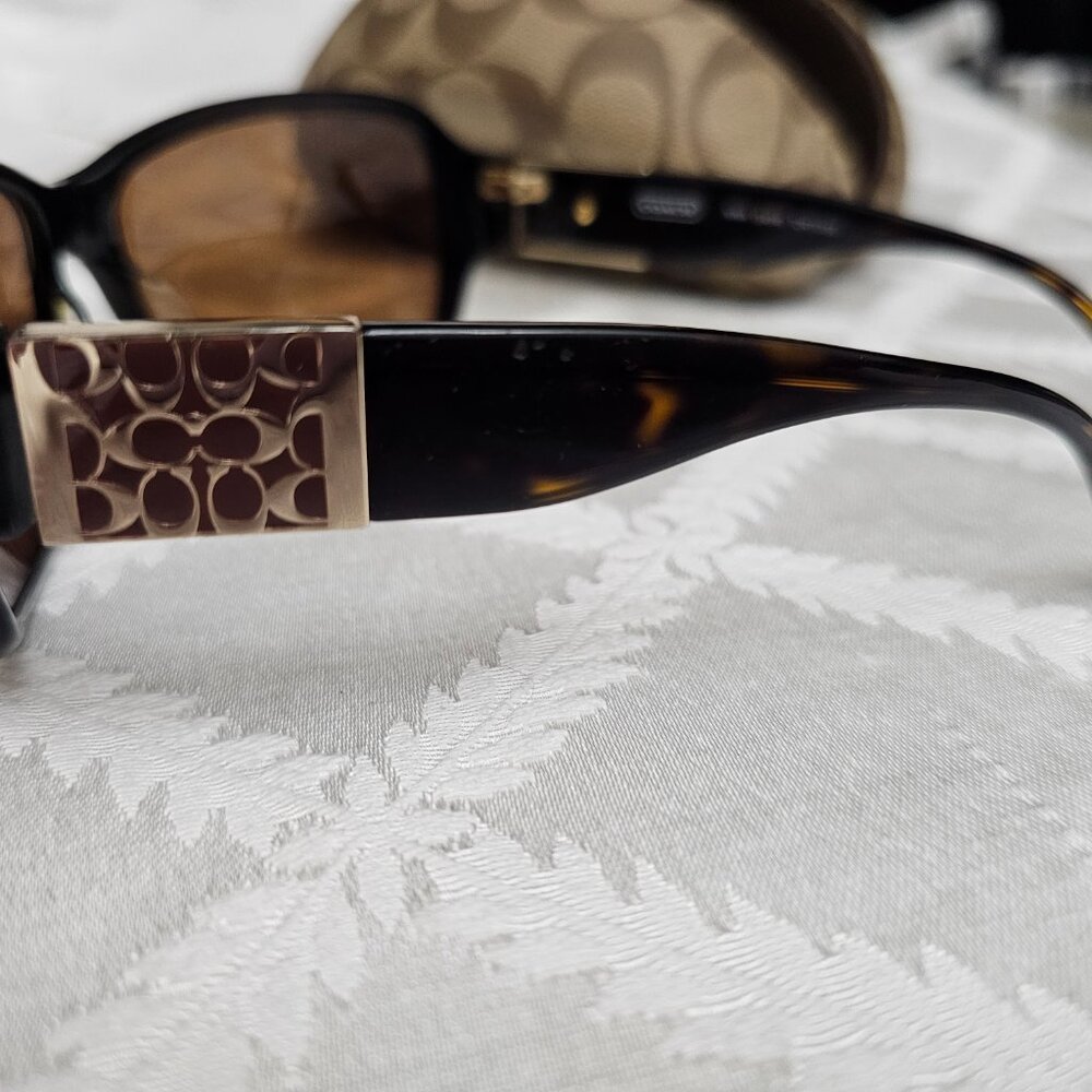 Coach Nina Sunglasses S494 in Tortoise! Comes with Case! - Picture 11 of 11